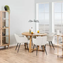 Eettafel Jonna Naturel - Ø 120 cm