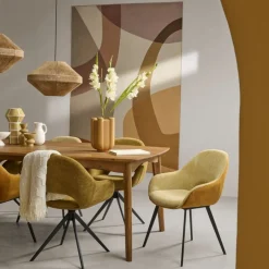 Eettafel Lerma Bruin - 200x105 cm