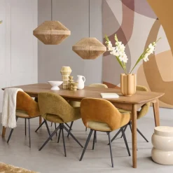 Eettafel Lerma Bruin - 240x105 cm