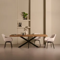 Eettafel Viborg Naturel - 220x100 cm