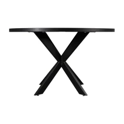 Eettafel Viborg Zwart - Ø 130 cm