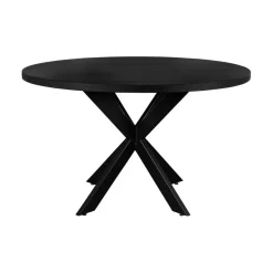 Eettafel Viborg Zwart - Ø 130 cm