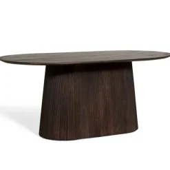 Eettafel Viktor Donkerbruin - 230x110 cm