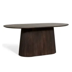 Eettafel Viktor Donkerbruin - 180x100 cm