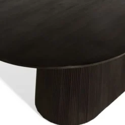 Eettafel Viktor Donkerbruin - 180x100 cm