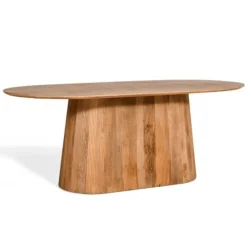 Eettafel Viktor Lichtbruin - 200x100 cm