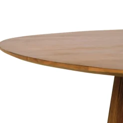 Eettafel Viktor Lichtbruin - Ø 120 cm