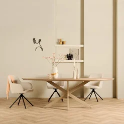 Eettafel Woodley Naturel - 250x115 cm