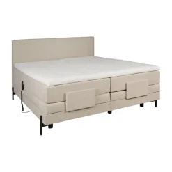Elektrische Boxspring Barcelona Naturel - 180x200 cm