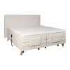 Elektrische Boxspring Madrid Naturel - 180x200 cm