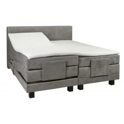 Elektrische Boxspring Sevilla Grijs - 180x200 cm
