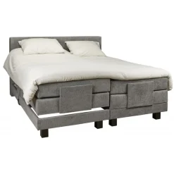 Elektrische Boxspring Sevilla Grijs - 180x200 cm