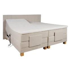 Elektrische Boxspring Valencia Beige - 180x200 cm
