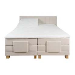 Elektrische Boxspring Valencia Beige - 180x200 cm