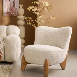 Fauteuil Bara Crème