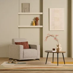 Fauteuil Pampus Ondiep Greige