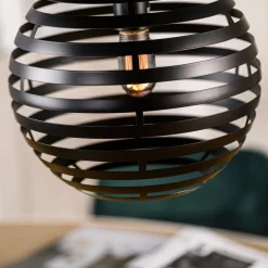 Hanglamp Emile Zwart - E27 - Ø 30 cm