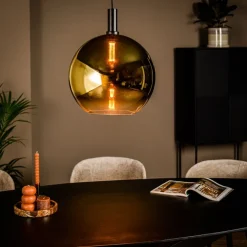 Hanglamp Galant Goud - E27 - Ø 40 cm