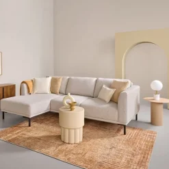 Hoekbank Andelst Links Grijs