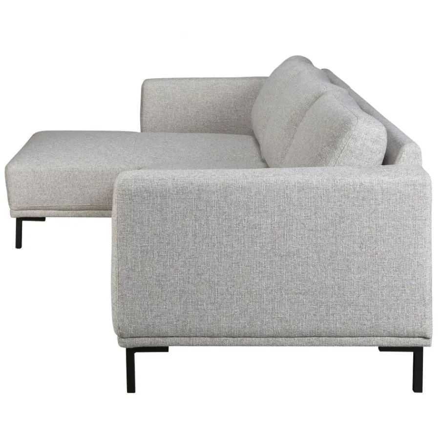 Hoekbank Andelst Links Grijs