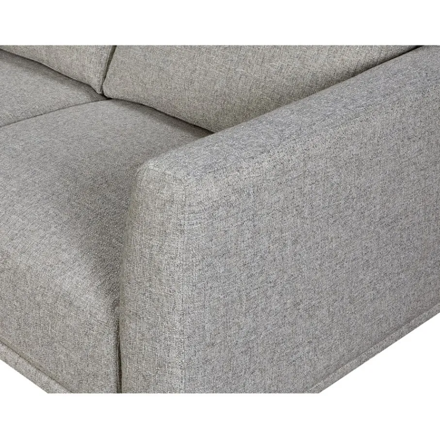 Hoekbank Andelst Links Grijs