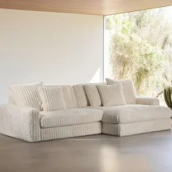 Hoekbank Brem Rechts Beige