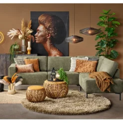 Hoekbank Deventer Rechts Groen