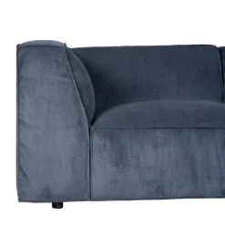 Hoekbank Dundee Rechts Blauw