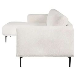 Hoekbank Fame Links Crème