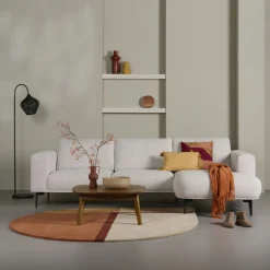 Hoekbank Fame Rechts Crème