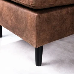 Hoekbank Kinslee Links & Rechts Bruin