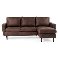 Hoekbank Kinslee Links & Rechts Bruin