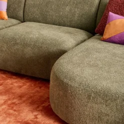 Hoekbank Ockley Rechts Mosgroen