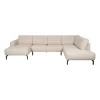 Hoekbank Vibe Divan Rechts Beige