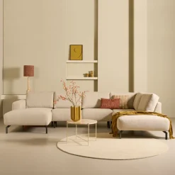 Hoekbank Vibe Divan Rechts Beige