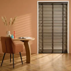 Houten Jaloezie Bruin