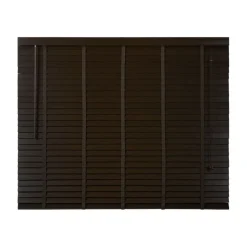 Houten Jaloezie Bruin - 160x130 cm
