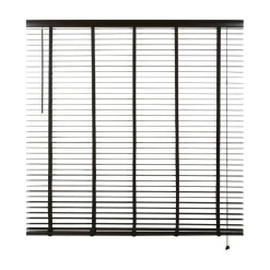 Houten Jaloezie Bruin - 160x210 cm