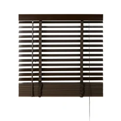 Houten Jaloezie Bruin - 60x210 cm