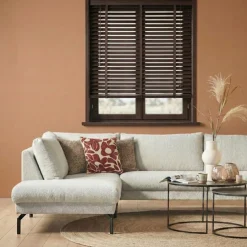 Houten Jaloezie Bruin - 100x180 cm