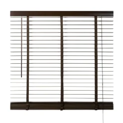Houten Jaloezie Bruin - 100x180 cm