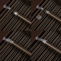 Houten Jaloezie Bruin - 120x180 cm