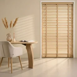Houten Jaloezie Naturel