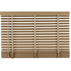 Houten Jaloezie Naturel - 120x130 cm