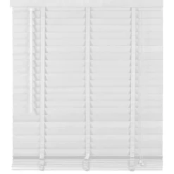 Houten Jaloezie Wit - 100x210 cm