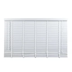Houten Jaloezie Wit - 160x130 cm