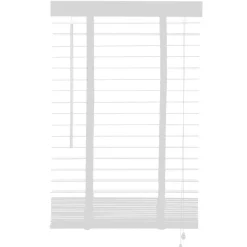 Houten Jaloezie Wit - 80x210 cm