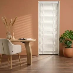 Houten Jaloezie Wit - 80x130 cm