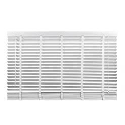 Houten Jaloezie Wit - 180x210 cm