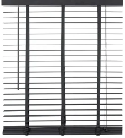 Houten Jaloezie Zwart